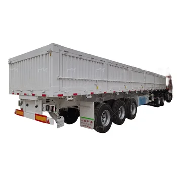 13m hydraulic dump truck/corrosion-resistant dump truck/three-axle side dump semi-trailer