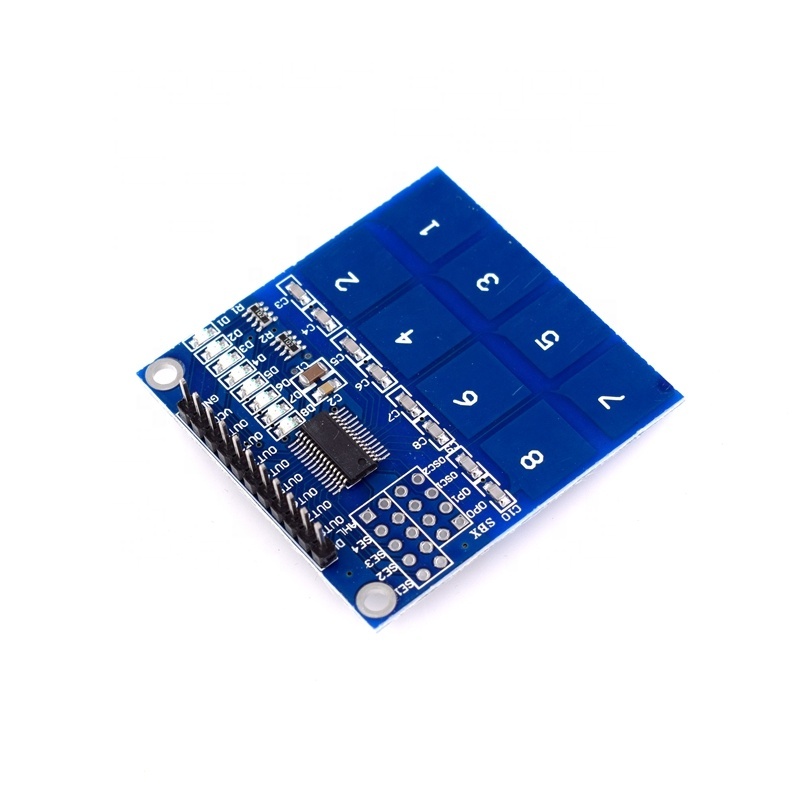 HW-137 TTP226 8-канальный емкостный сенсорный выключатель ключ переключатель модуль цифровой сенсорный модуль датчика