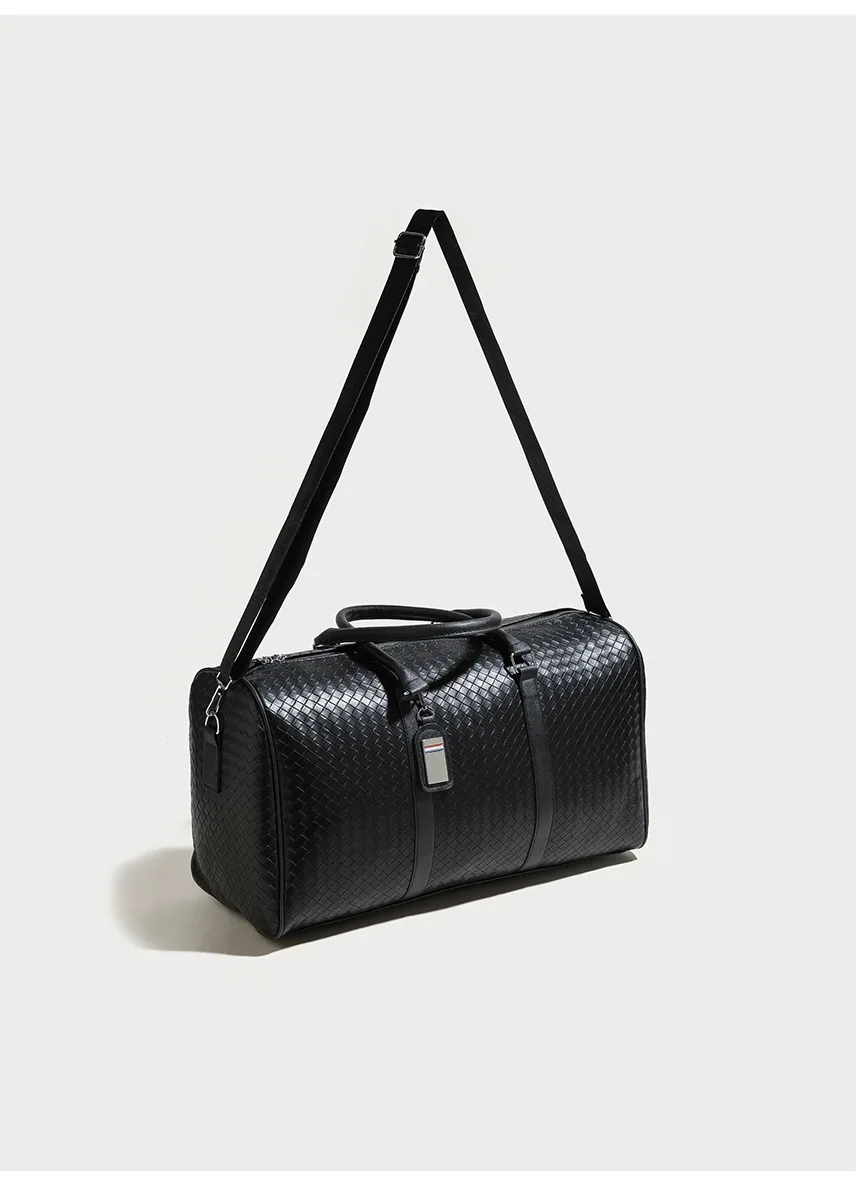 Wholesale Custom Designer Waterproof PU Luggage Luxury Sport Travel Gym Duffle Bag with Zipper Closure Trending Big Bag