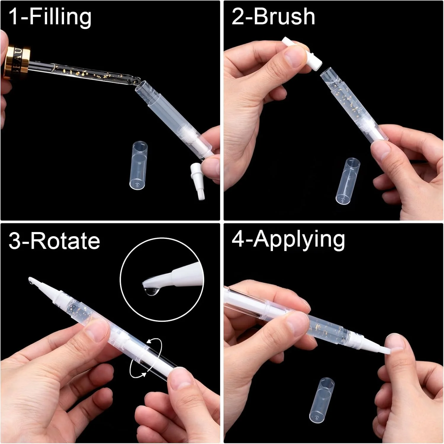 transparent whitening marker