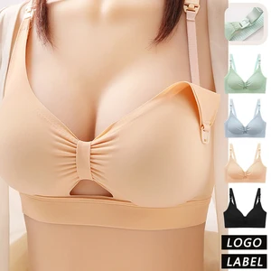 Wholesale In-Stock Wireless Maternity Nursing Bras: Women's Maternity Nursing Bras for Pregnancy and Daily Wear