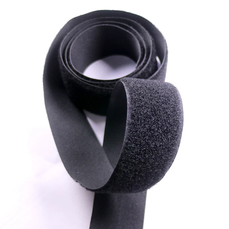 High-Frequency PVC Hook and Loop Tape 16-125mm - HF Welded Velcro for Automotive, Outdoor Gear, PVC Fabric Bonding