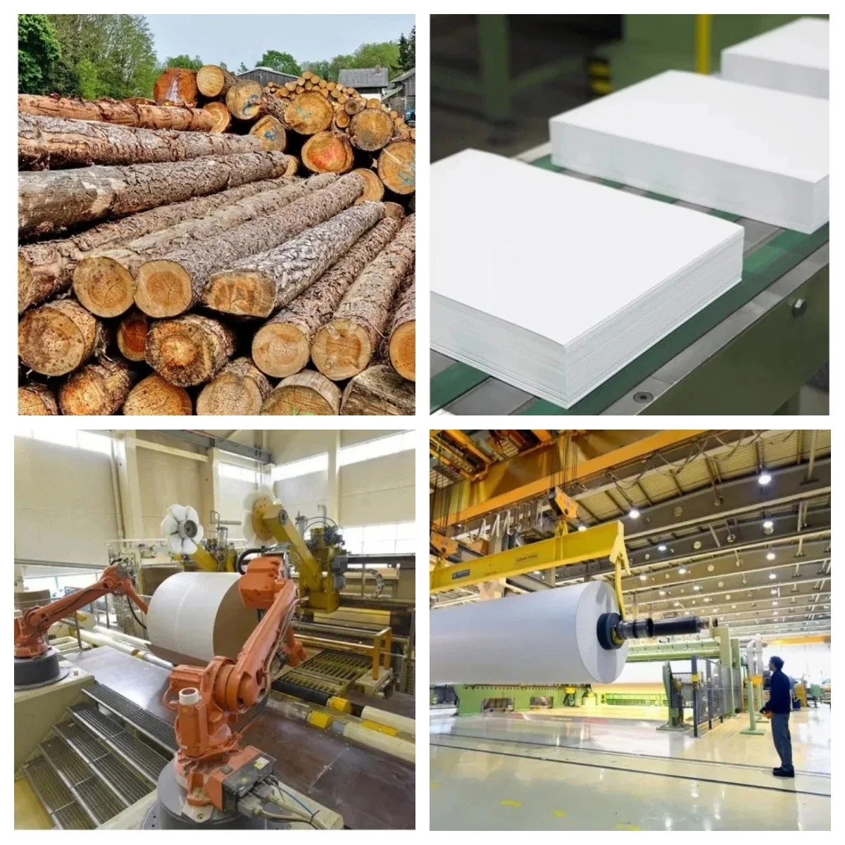Smooth High Brightness 80GSM White Printer A4 Paper 70GSM Office Copy Paper Office A4 80 Gsm 500 Sheets Printer Paper A475g Size