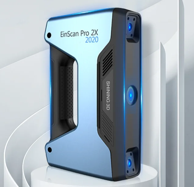 Einscan Pro 2xv2 2020 Portable Handheld 3d Scanner Is Widely Used in Synchronous Modeling and Reverse Engineering