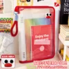 Rojo - Adhesivo de Dibujos Animados para Lanyard
