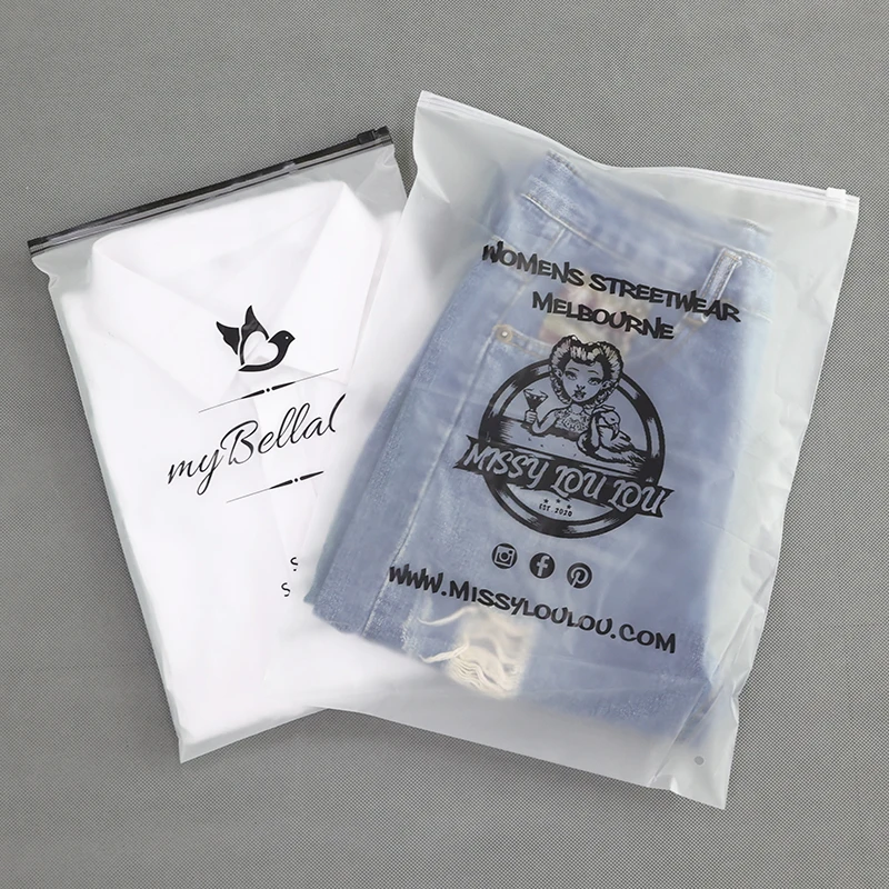 Buy Wholesale China Custom Clear Cloth Packing Clothing Storage Bags For  Packaging Clothes Zip Lock Clothing Ziplock Bag & Zip Lock Bag at USD 0.02