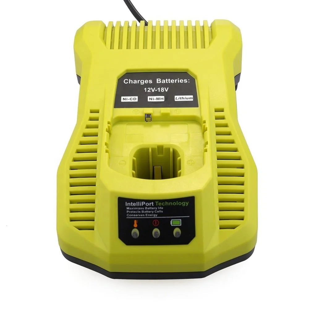 Сменное зарядное устройство P117 P118, совместимое с Ryobi 12 В 18 в One + Plus NiCd NiMh литиевая батарея P103 P105 P107 P108
