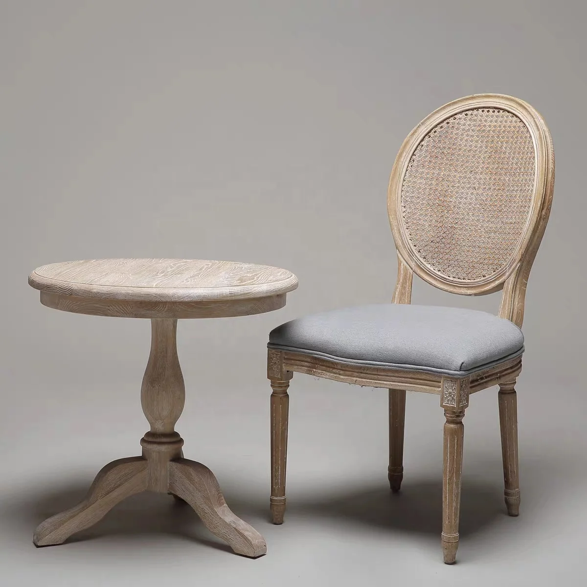 Высокое качество лидер продаж домашняя мебель античный круглый деревянный обеденный