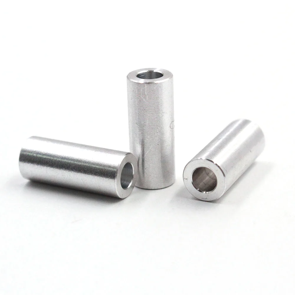 Produktbild von Aluminium-Abstandshalter M4 & M5 Mit Innengewinde – 5 Bis 100 Mm Länge, Rund, Für 3D-Drucker & CNC-Maschinen