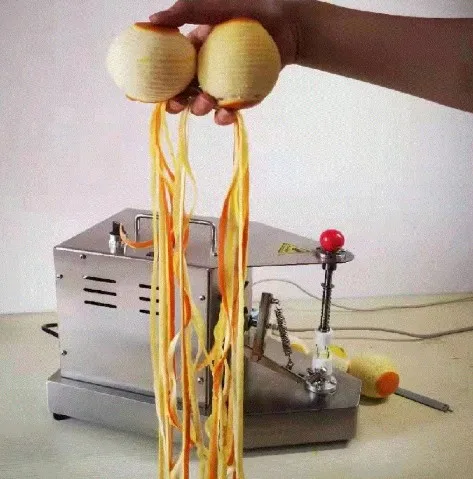 Electric Adjustable Small Fruit Peeling Machine apple Orange Kiwi Pear Lemon Peeler Automatic Fruit Skin Removing Machine
