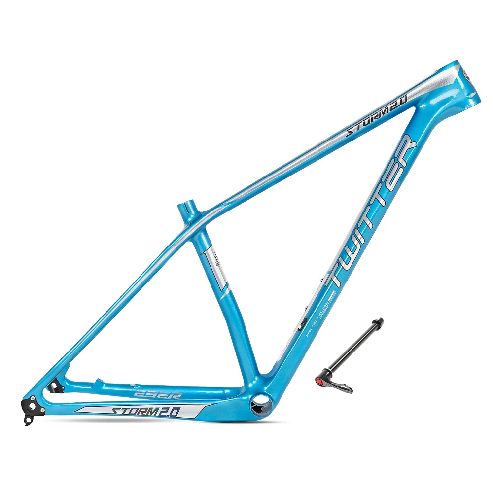 Twitter Bicycle Parts Storm Carbon Fiber Mountain Bike Frame 29er Disc Bike MTB Carbon Bicycle Frames Carbon Mountain Bike Frame