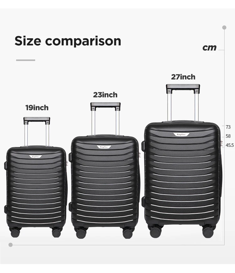 Promotional Travel Suitcase Set 2023 Mute Spinner Wheels Designer ...