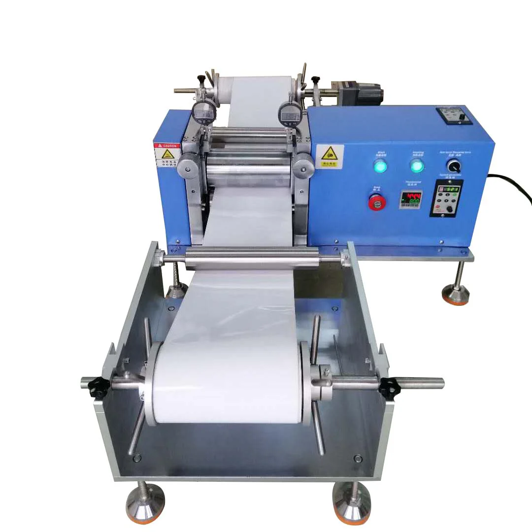 Roll to Roll Pressure Controlled Rolling Press Machine for 4680 Battery Making