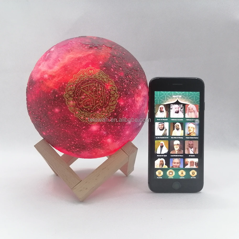 Telawah SQ-510 Лидер продаж музыкальный Коран из муслина электронный динамик Корана колонка с Лунной