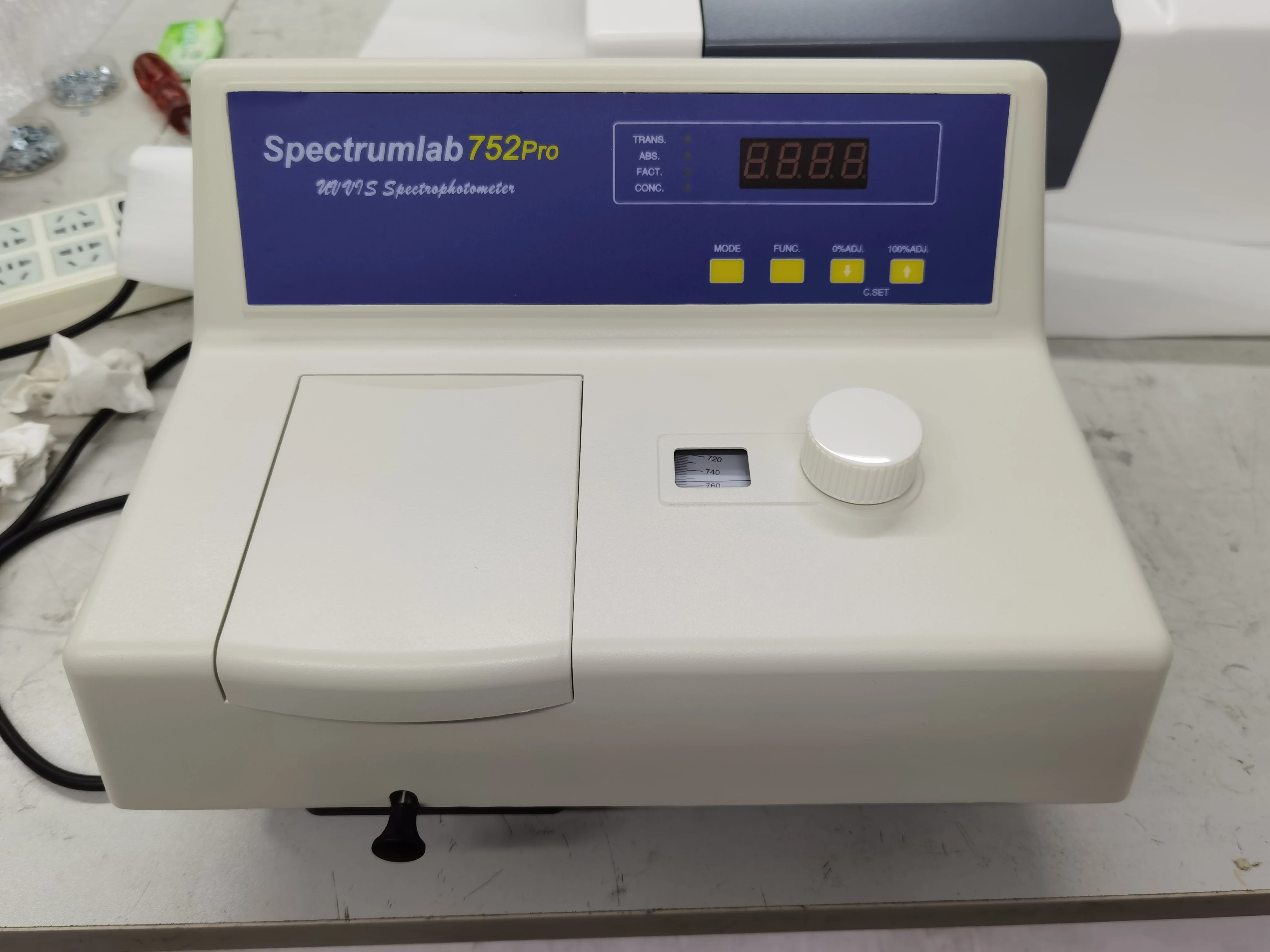 Portable Spectrometer 752pro Uv Vis Spectrophotometer For Lab - Buy ...