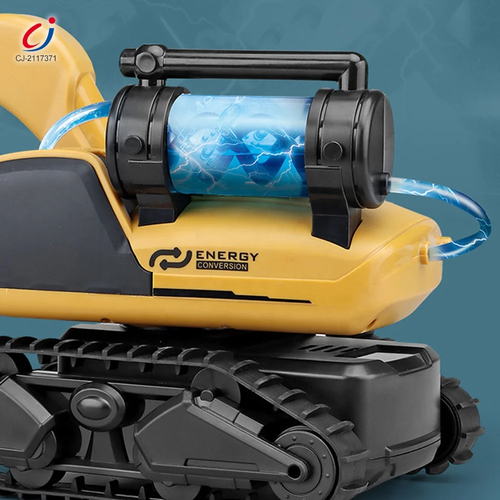 Boys 13 Channel  Plastic Remote Control Construction Game Mainan Simulation Hydraulic Rc Excavator Truck