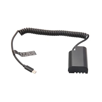 TYPE C PD Power Supply Adapter to DMW-DCC12 DC Coupler DMW-BLF19 for DMC GH3 GH4 GH5 Digital Cameras detail image