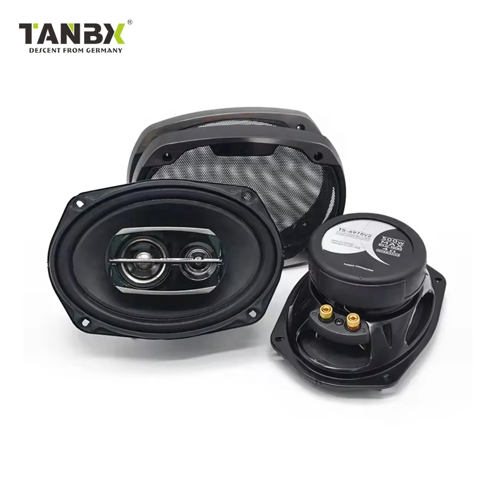 幅4 High Power 6x9 Inch Coaxial Car Speakers, 4 Way Design, Suitable