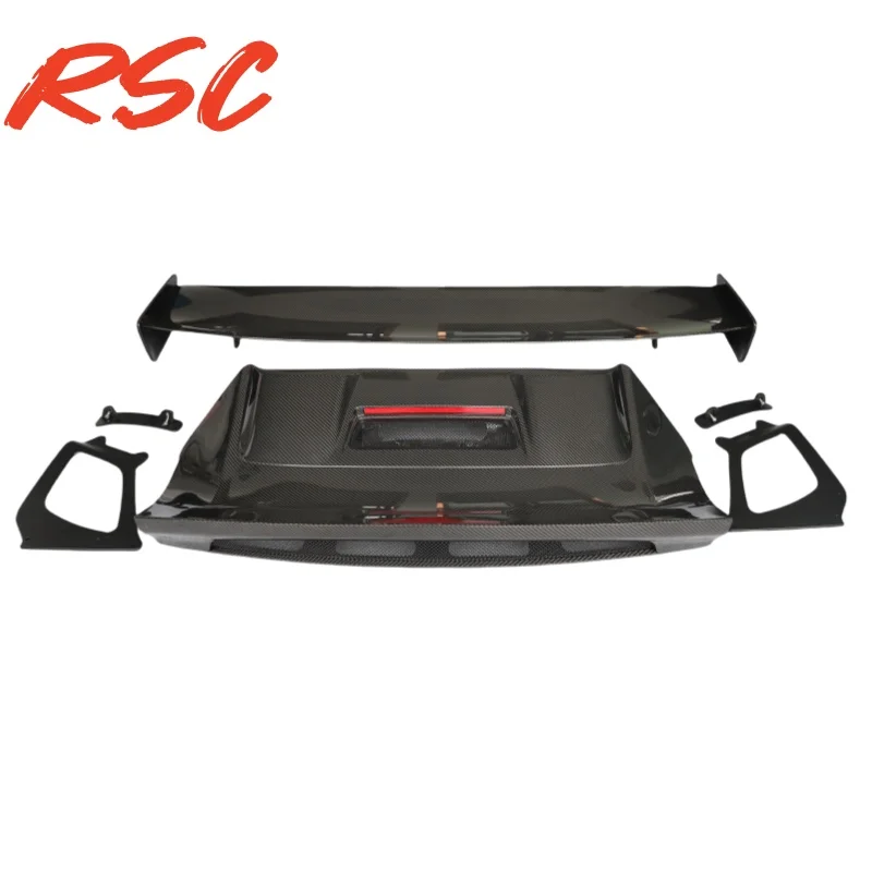 Carbon Fiber GT2RS Rear Wing For Porsche 911 991 Carerra Targe Turbo S Fitment Guaranteed