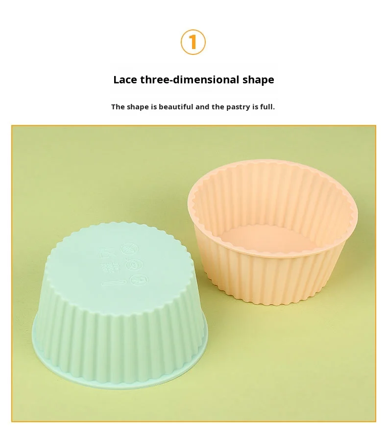 New Silicone Cake Mold Air Fryer Bowl Reusable Non-Toxic Non-Stick Oven Baking Mold for Cake Pudding details