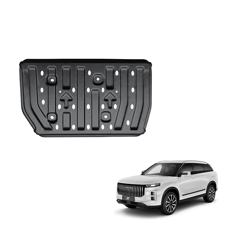 Chery Jaecoo J7 uchun avtomobil yoqilg'ich tanki plastinasi Aksesuarlar Magniy-aluminiy materialdan yasalgan pastki qismni himoya qiluvchi plita Tashqi aksesuar