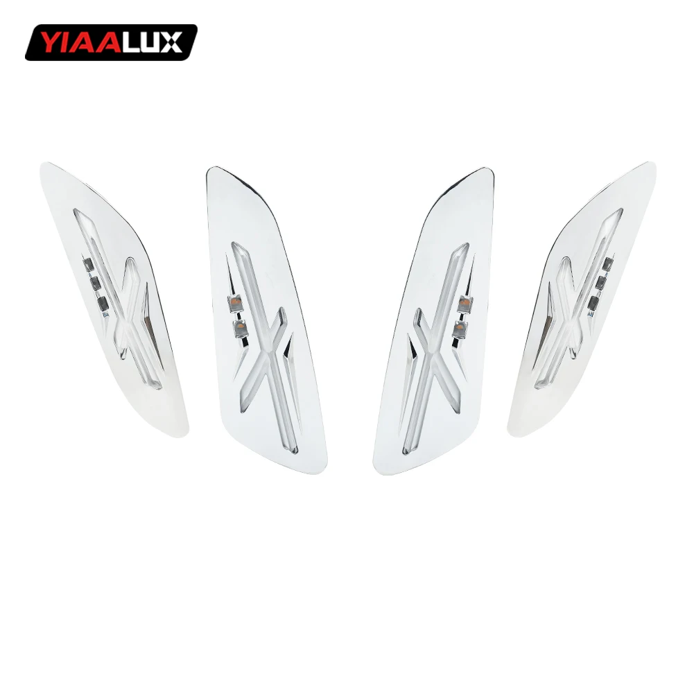 إشارات الانعطاف LED SPWL-X3 لدراجات فيسبا سبرينت 125 و150، وبريمافيرا 150 وبريمافيرا 125، إكسسوارات دراجات نارية، ضوء مؤشر انعطاف ومُومِض