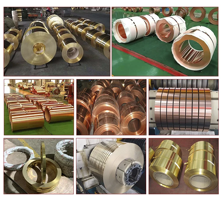 High Quality Astm 1mm 2mm C1100 C2680 C19010 Alloy Brass Coil/copper ...