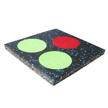 Eco-Friendly Multi-fuctional EPDM Rubber Tile for Gym Usage