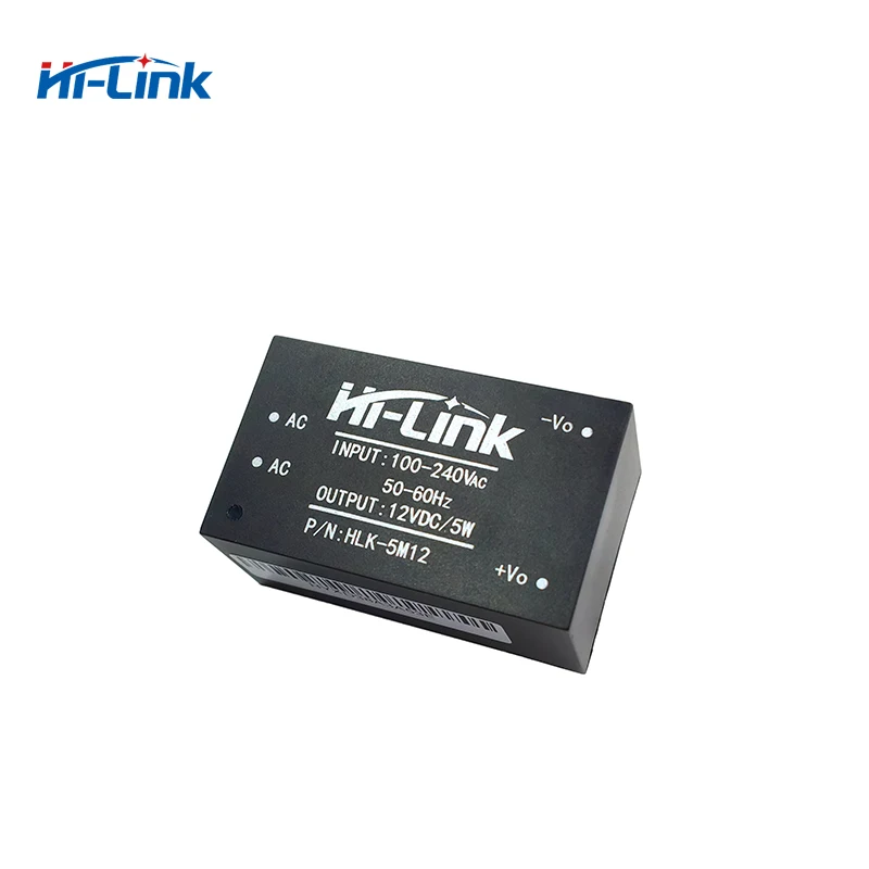 HiLink 12v 5w ac dc power module / power board / ac dc converter HLK-5M12