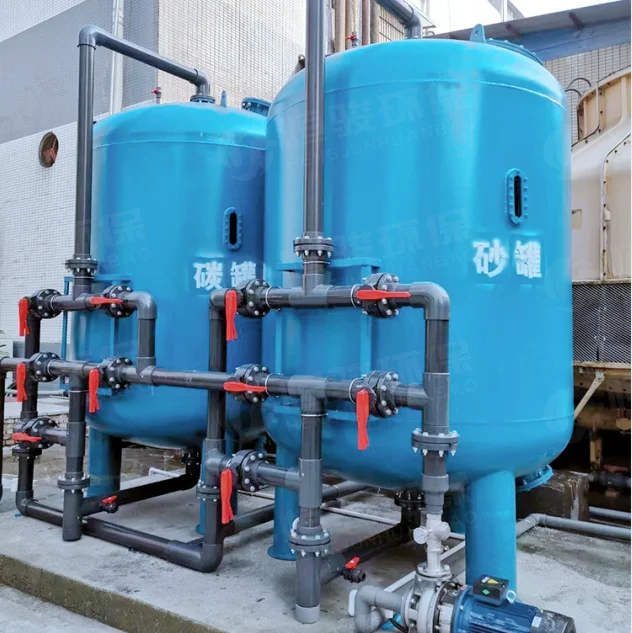 5000l Sand Carbon Filter Tanks 1900*1800mm For Sewage Water Filtration
