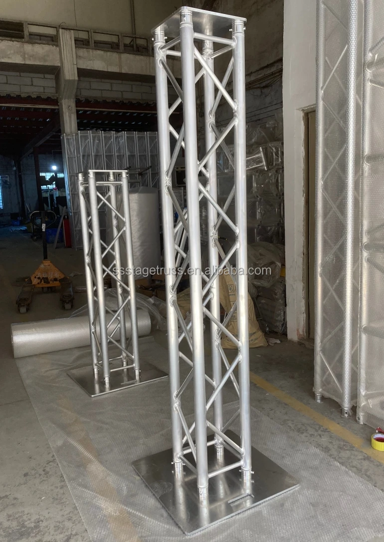 Lighting Truss Stand Performance Display Stage Equipment Lighting Stand Aluminum Spigot Truss Lamp Holder Display factory
