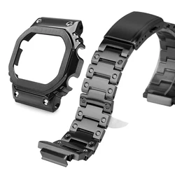DMD DW5600 メタルウォッチバンド ストラップ 316ステンレススチール製