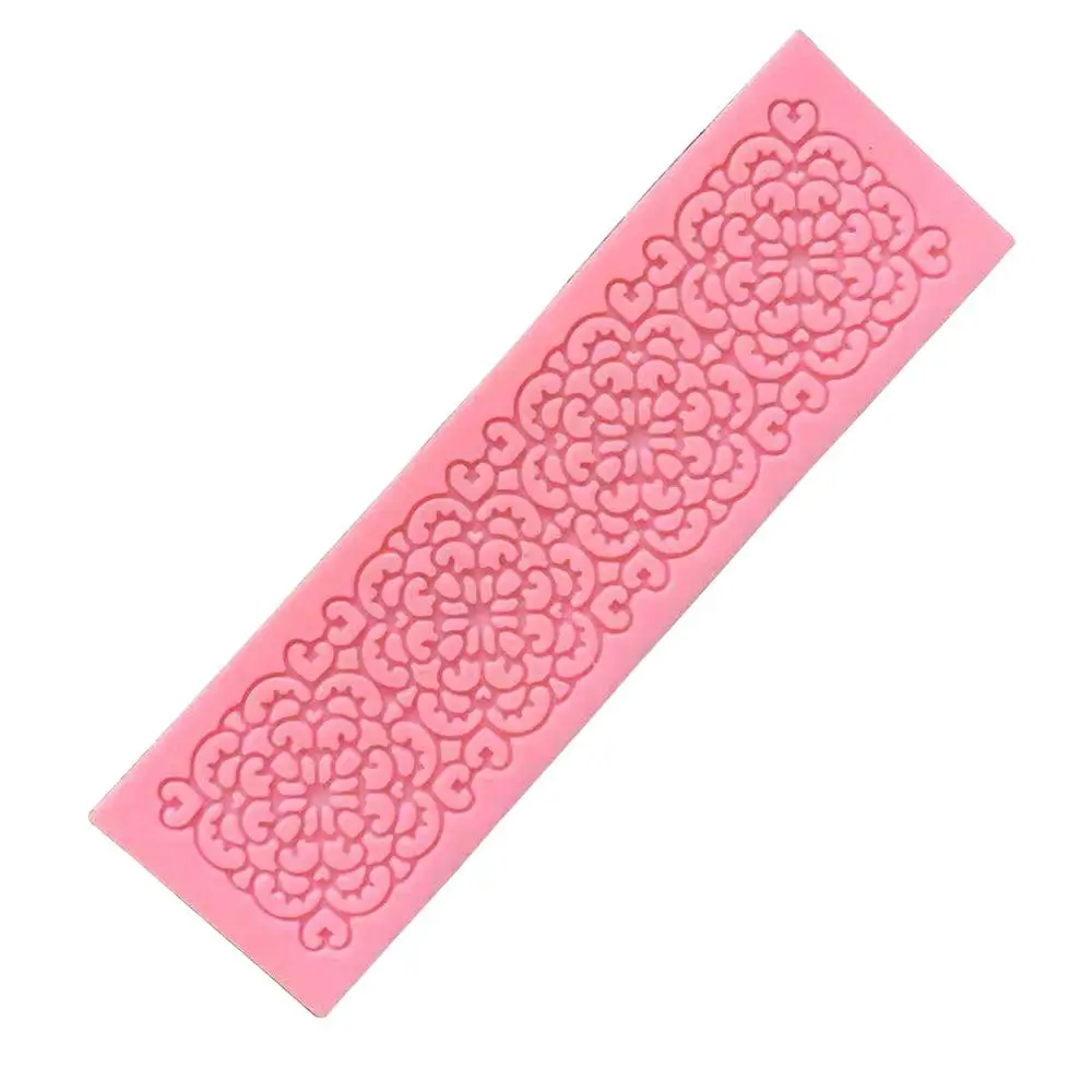 Little Lace Silicone lace mats for cake Fondant cake decoration tools