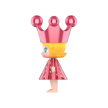 For POP Mart MEGA ROYAL MOLLY Princess Pink PVC Action Figure Born