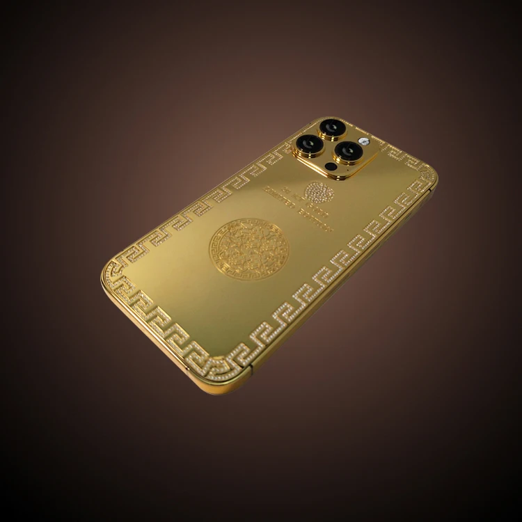 Gold Plated Phone Cases - Luxury Iphone Engraved Housing