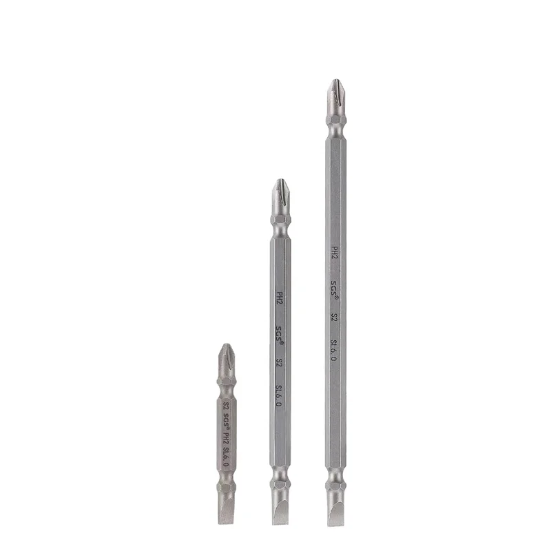 MOYOTEC Source Factory 2024 1/4 Hexagon Driver High Quality Phillips and Slotted Double Ended Power 