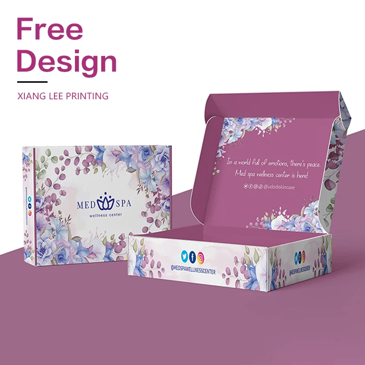 2023 Custom Printing Cardboard Corrugated Paper Box Custom Hat Boxes for Shipping