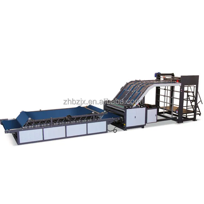 ZHENHUA Boxes Single Face Corrugated Paperboard Laminator Flute Laminating Machine Semi Automatic