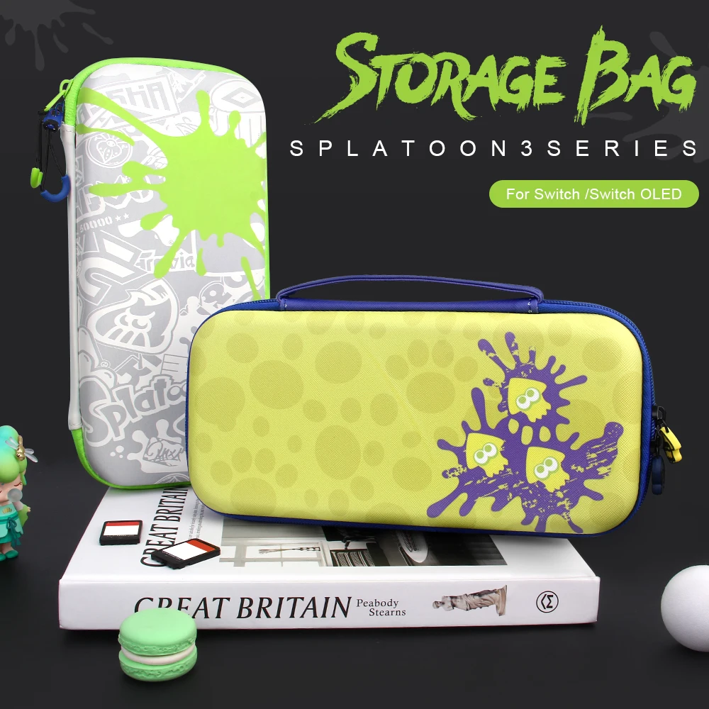 Защитный чехол для ТВ-приставки игровой карты сумка хранения Splatoon-Ver 3 Nintendo Switch/OLED аксессуары