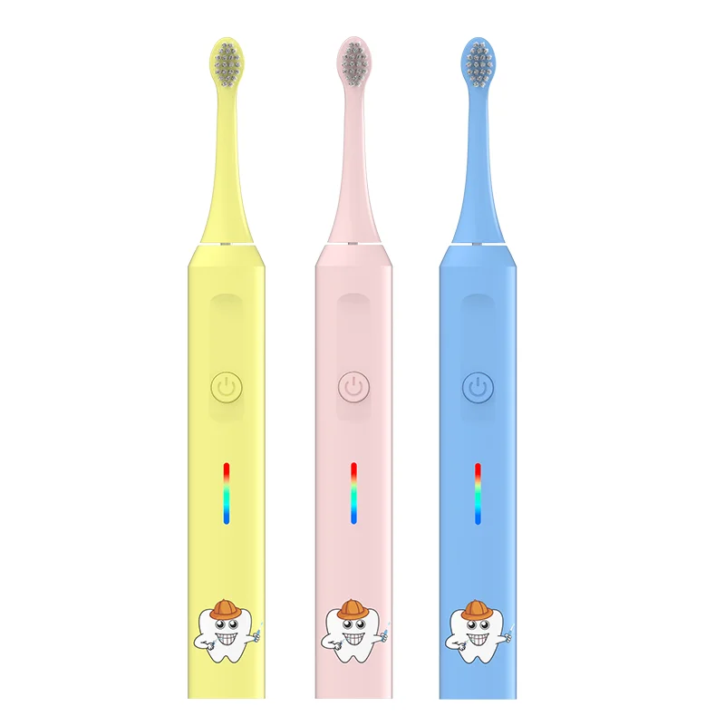 Factory Waterproof IPX7 Smart Kids Children'S Sonic Automatic Electric Toothbrush  For Kids factory