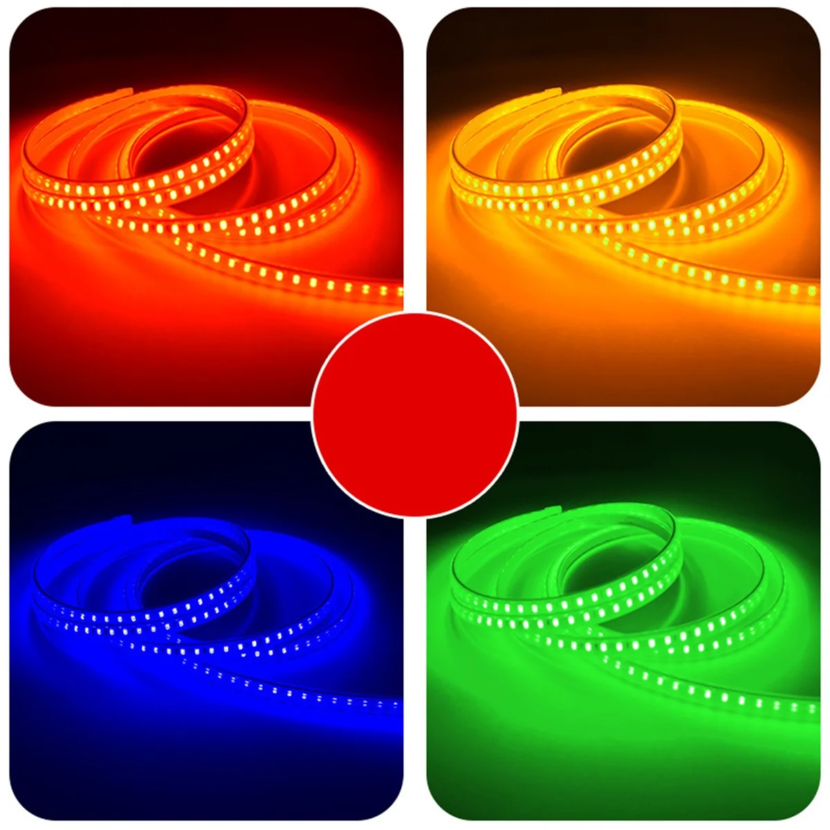 50m Remote Control Rgb Solar Strip Lights Outdoor Ip65 Waterproof Led