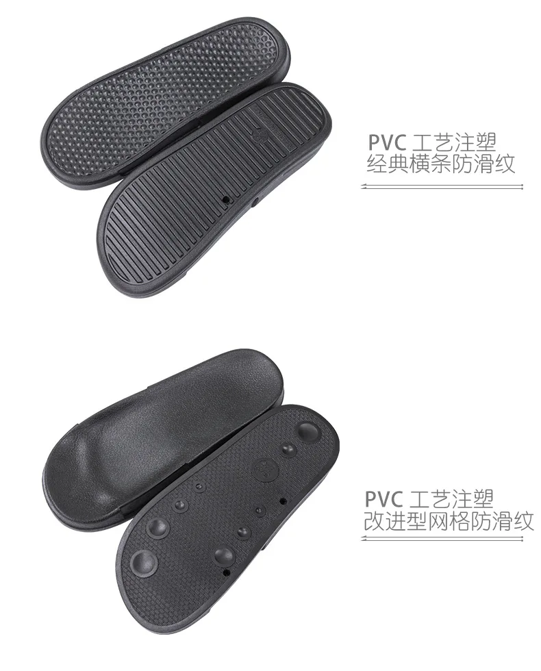Wholesale Luxury Fashion Men Sandals,Summer Pvc Customized Logos Slides ...