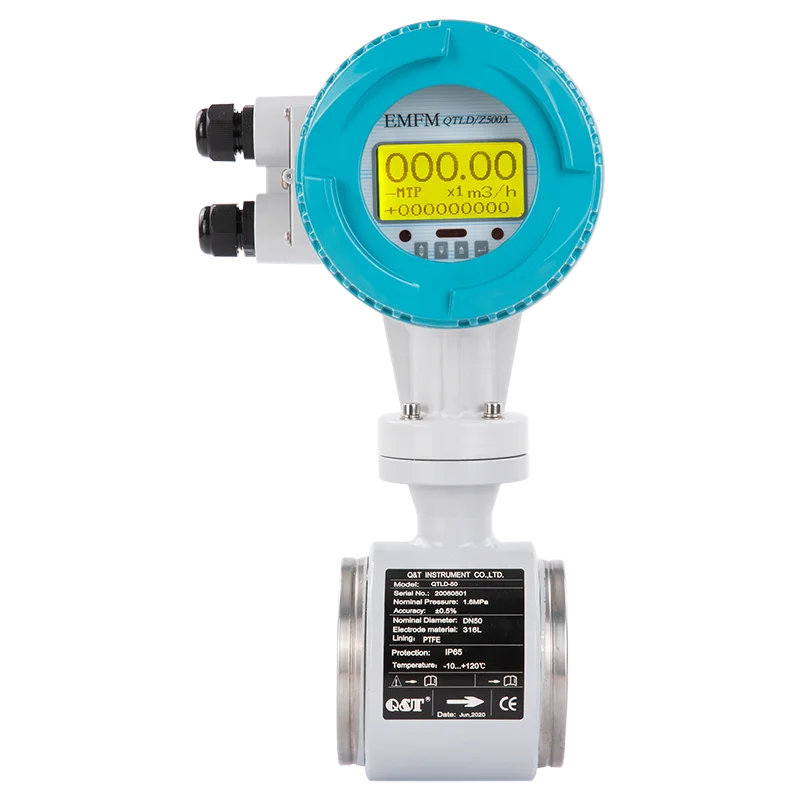 2024 Nameplate of  Electromagnetic Flowmeter Language English CLAMP TYPE
