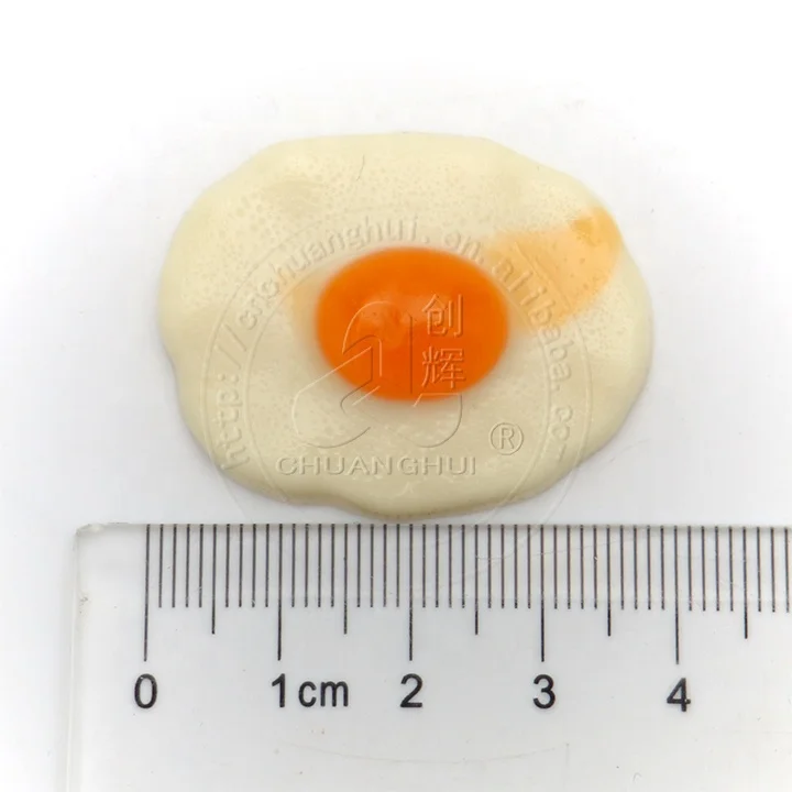 Mini Fried Eggs Shape Fruit Flavor Soft Gummy Candy