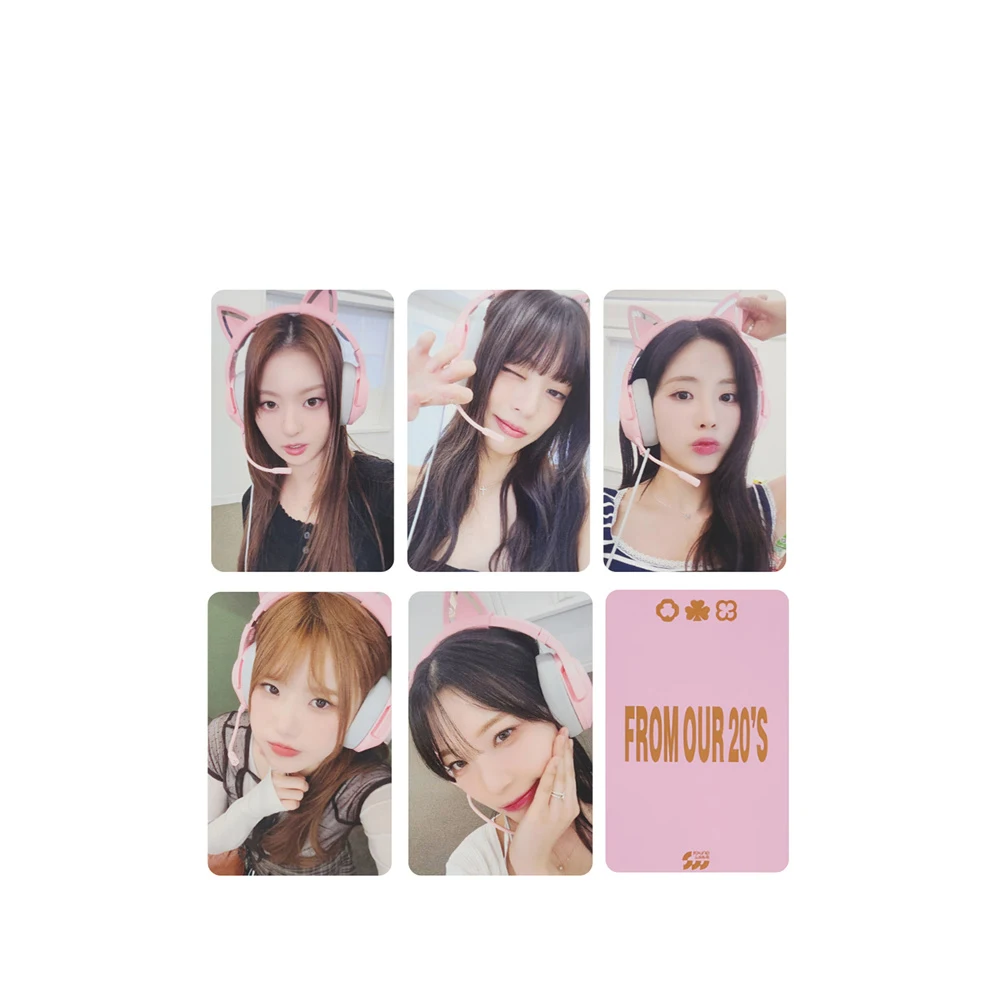 5Pcs/Set Kpop Fromis_9 FROM OUR 20'S New Album Lucky MS SW Ver