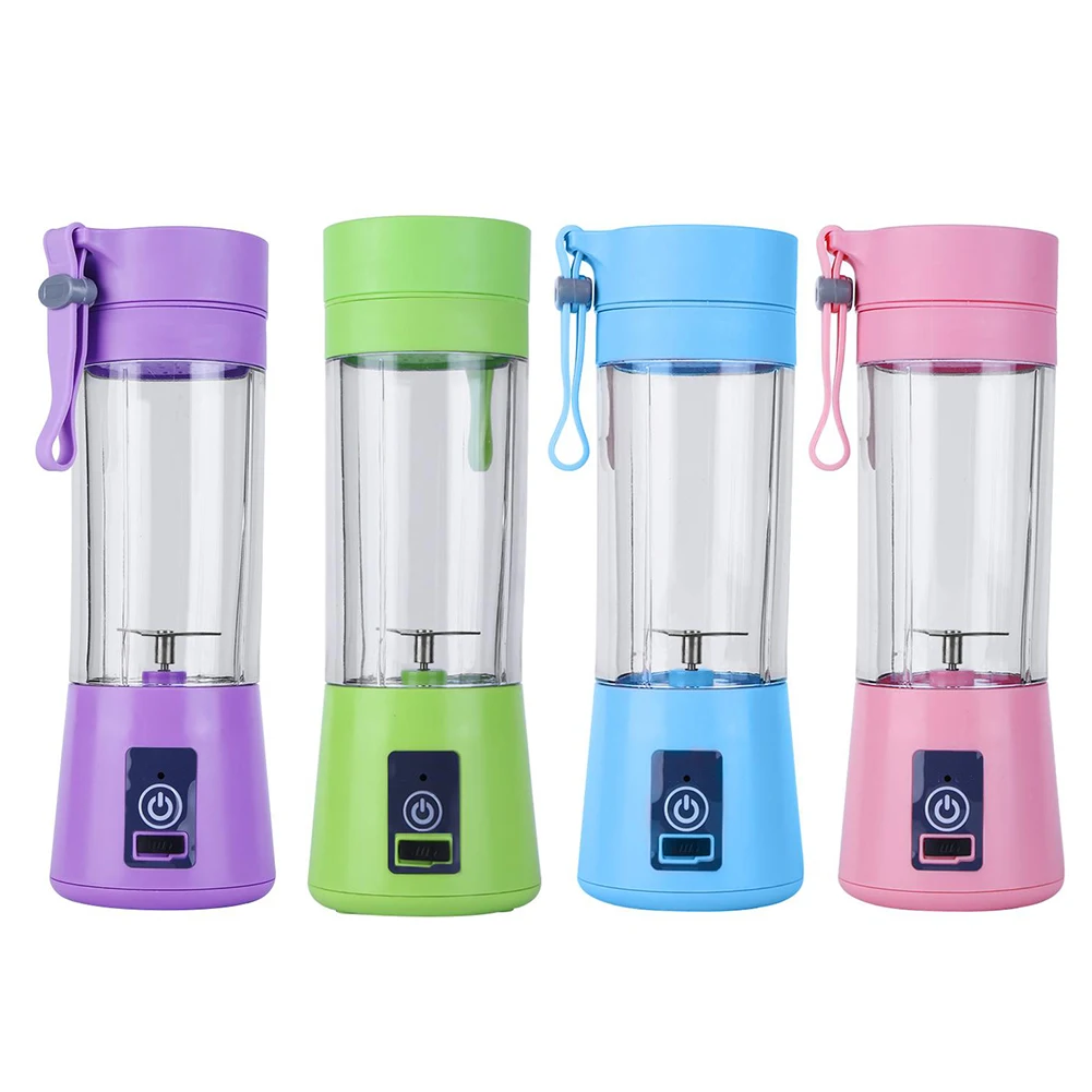 Mialoe Portable Blender, Personal Size Eletric USB Juicer Cup, Fruit, Smoothie, Pink