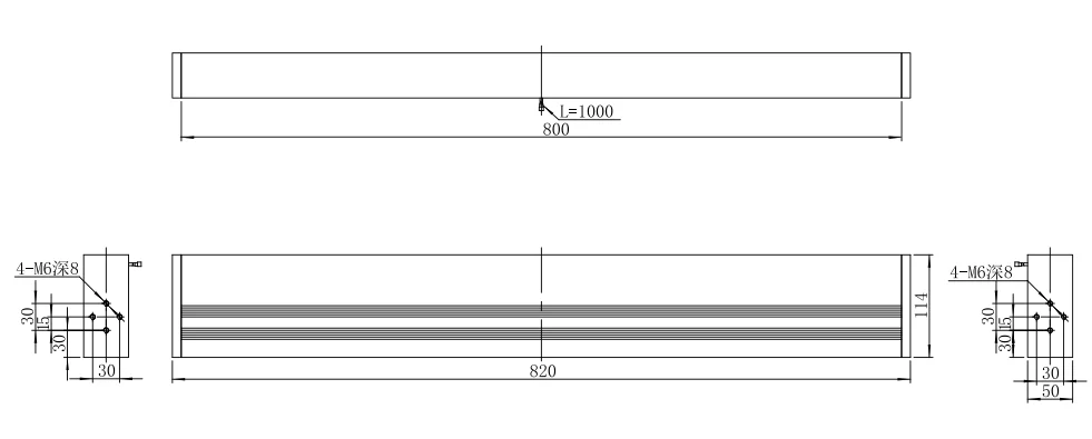 w l1020xw60xh114 mm 24v high brightness linear sweep light source industrial machine vision detect light-7