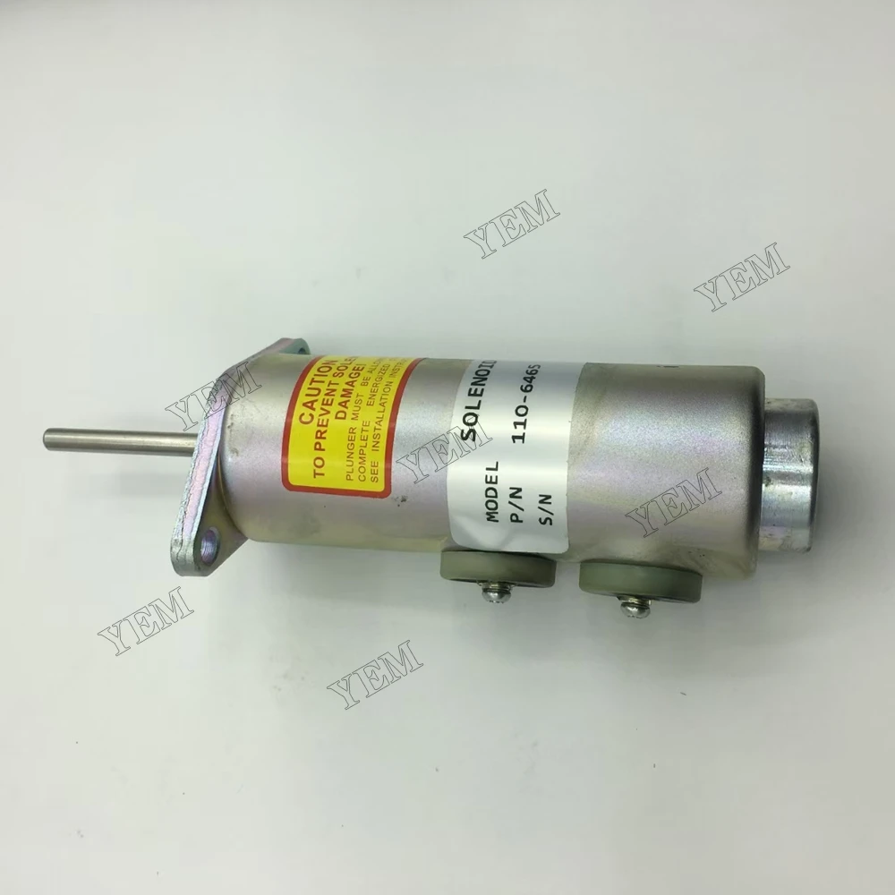For Caterpillar 3304 Solemoid Valve 110-6465 1W-0141 Heavy Equipment Engine Parts