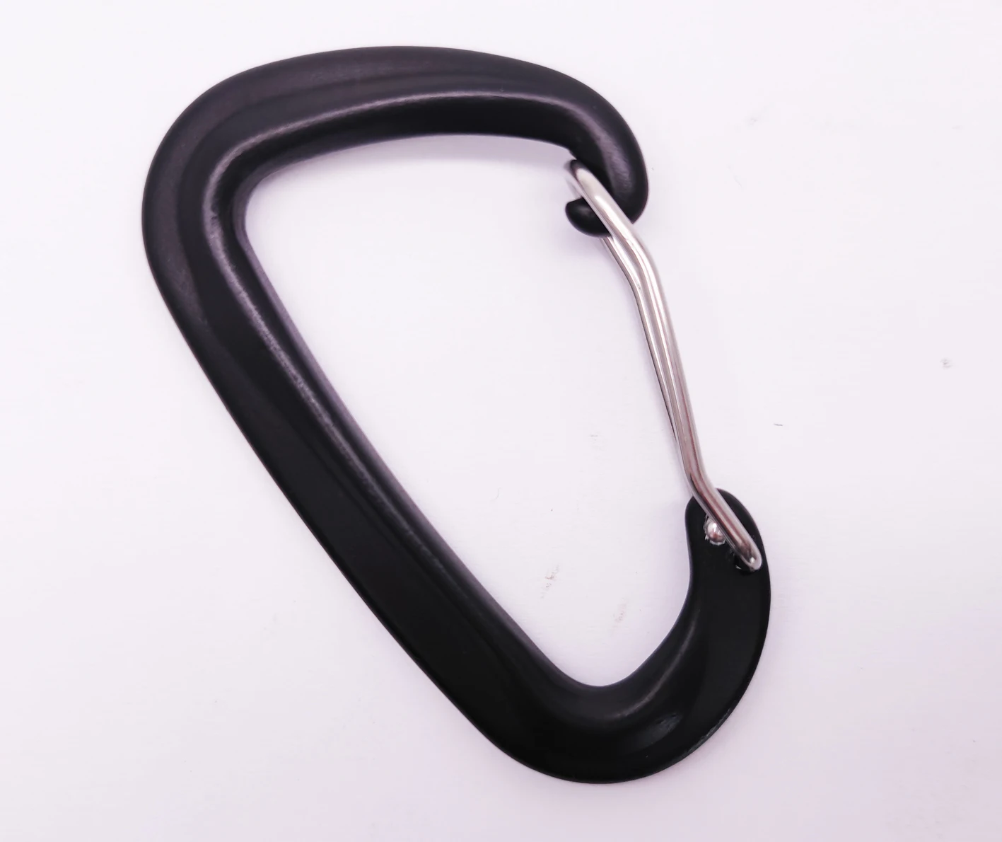 Outdoor Double Camping Hammock Aluminum carabiner Camping Safety tent 12KN EN362 lightweight mosquetones de escalada de 25kn