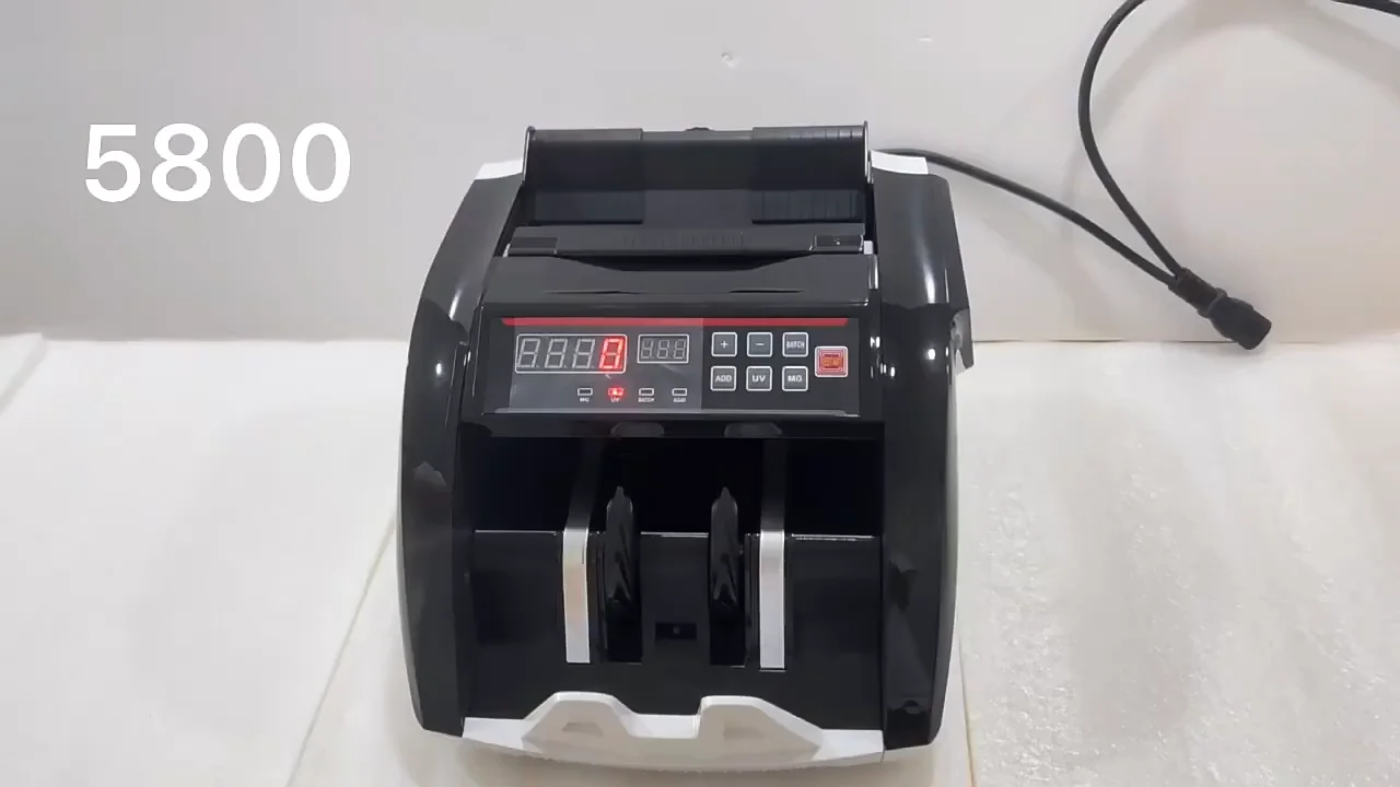 Money Detector Banknote Money Counter Detector De Billete Falso Lcd